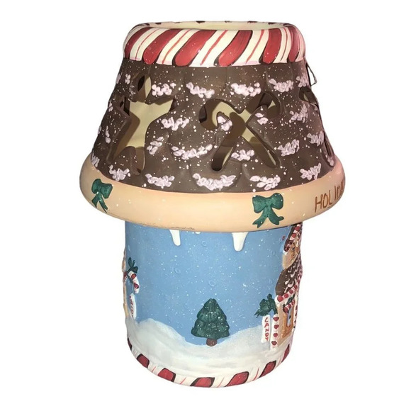 KATHY HATCH COLLECTION New Creative Candy Store Jar Candle Holder Christmas Xmas - Picture 2 of 10